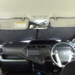 炎天下の車に絶対必要！アクア用フロントガラスのサンシェードを買い替え