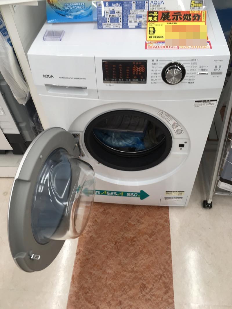 乾燥機能なしでドラム式洗濯機ならこれがおすすめ！実売7万円台のAQUA 